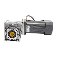 AC110V 370W Electric Worm Gear Motor Speed Controller Industrial Gearbox RV50 picture