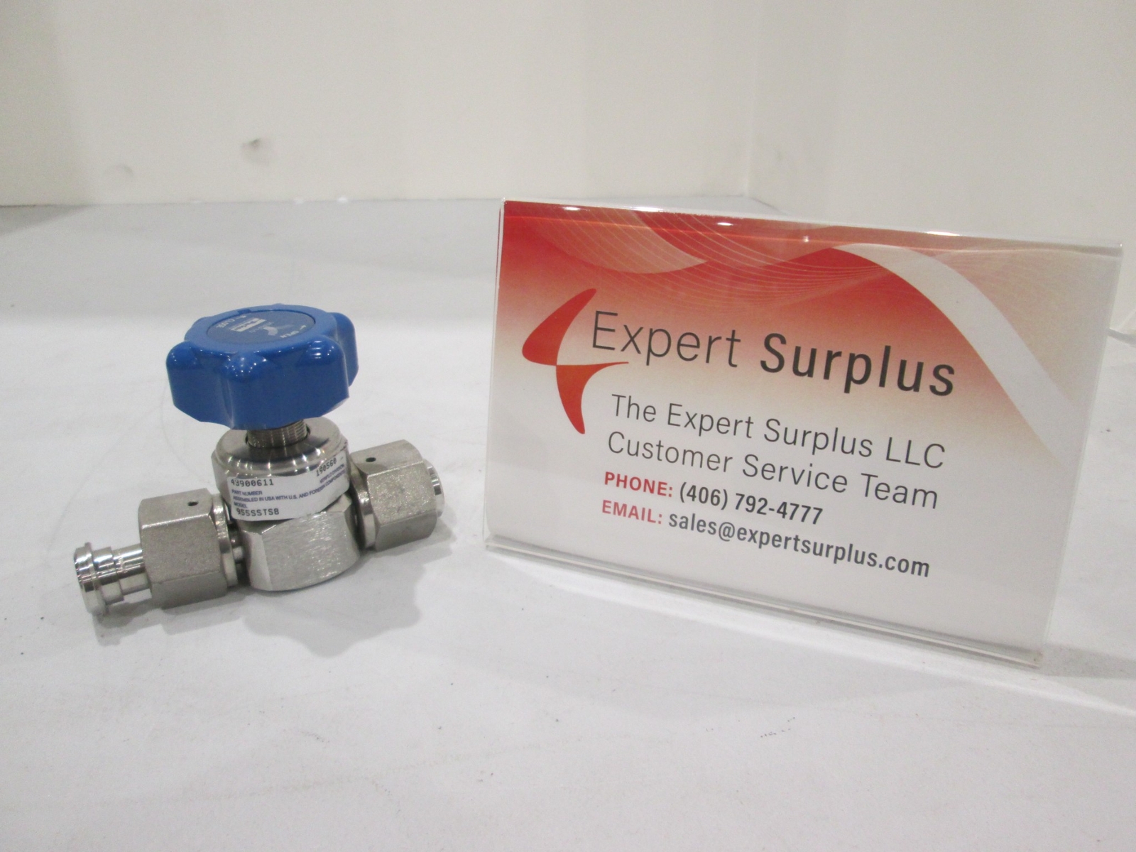 Parker, 955SSTS8, Diaphragm Valve, Used
