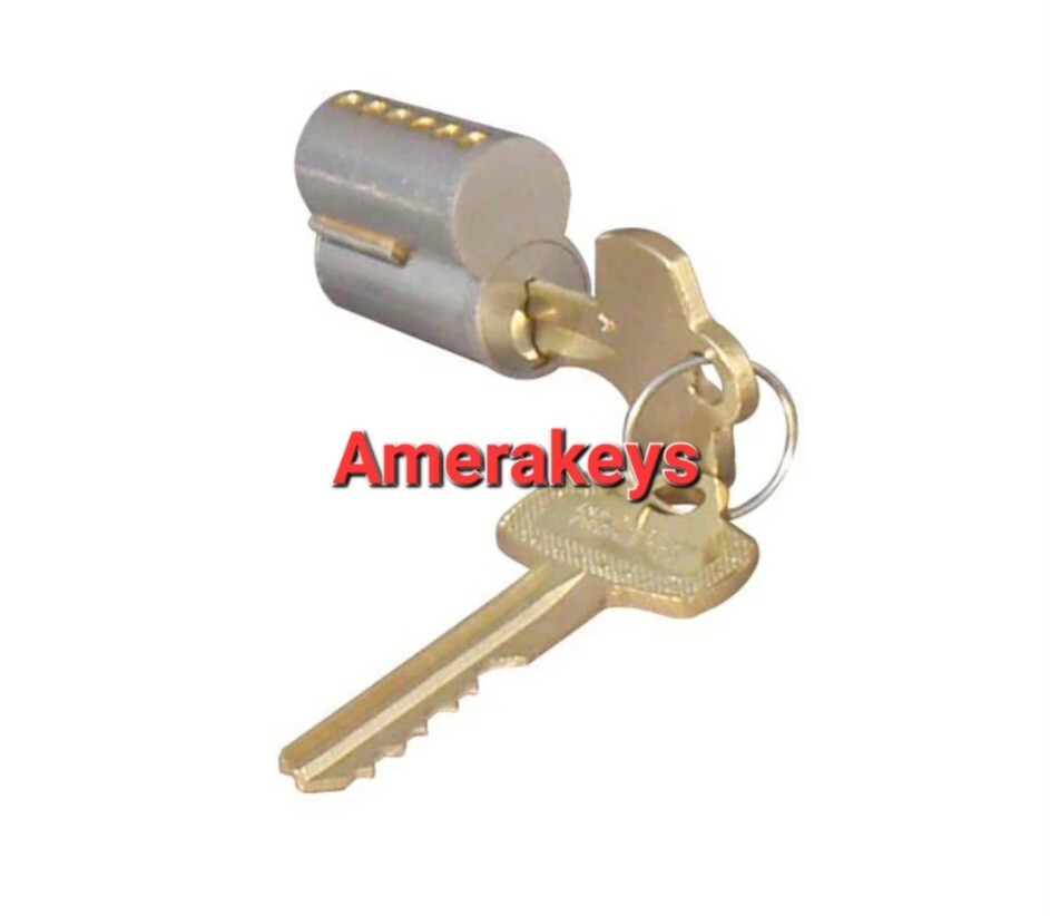 New KSP 7 Pin SFIC A Keyway Core Keyed Alike With 2 Keys In 26D Finish ...