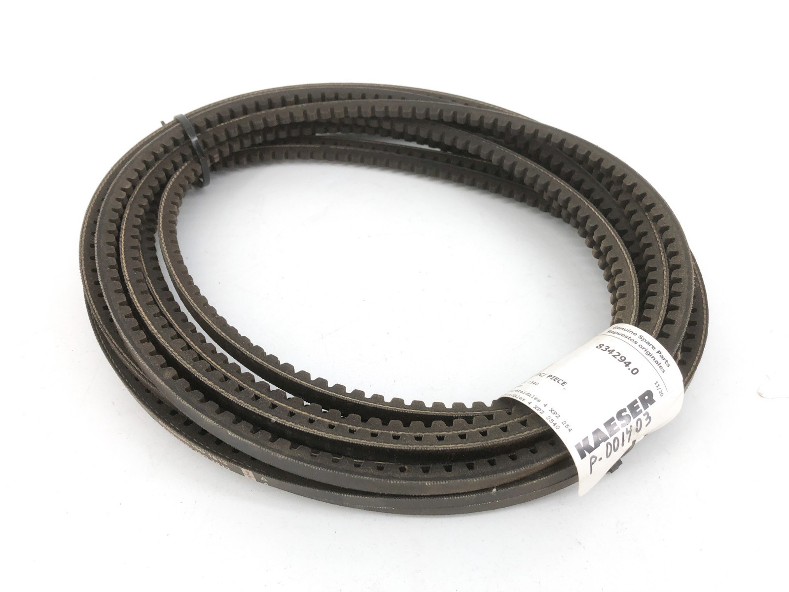 New Kaeser 834294.0 V-Belt Kit (4) XPZ 2540 - No Box