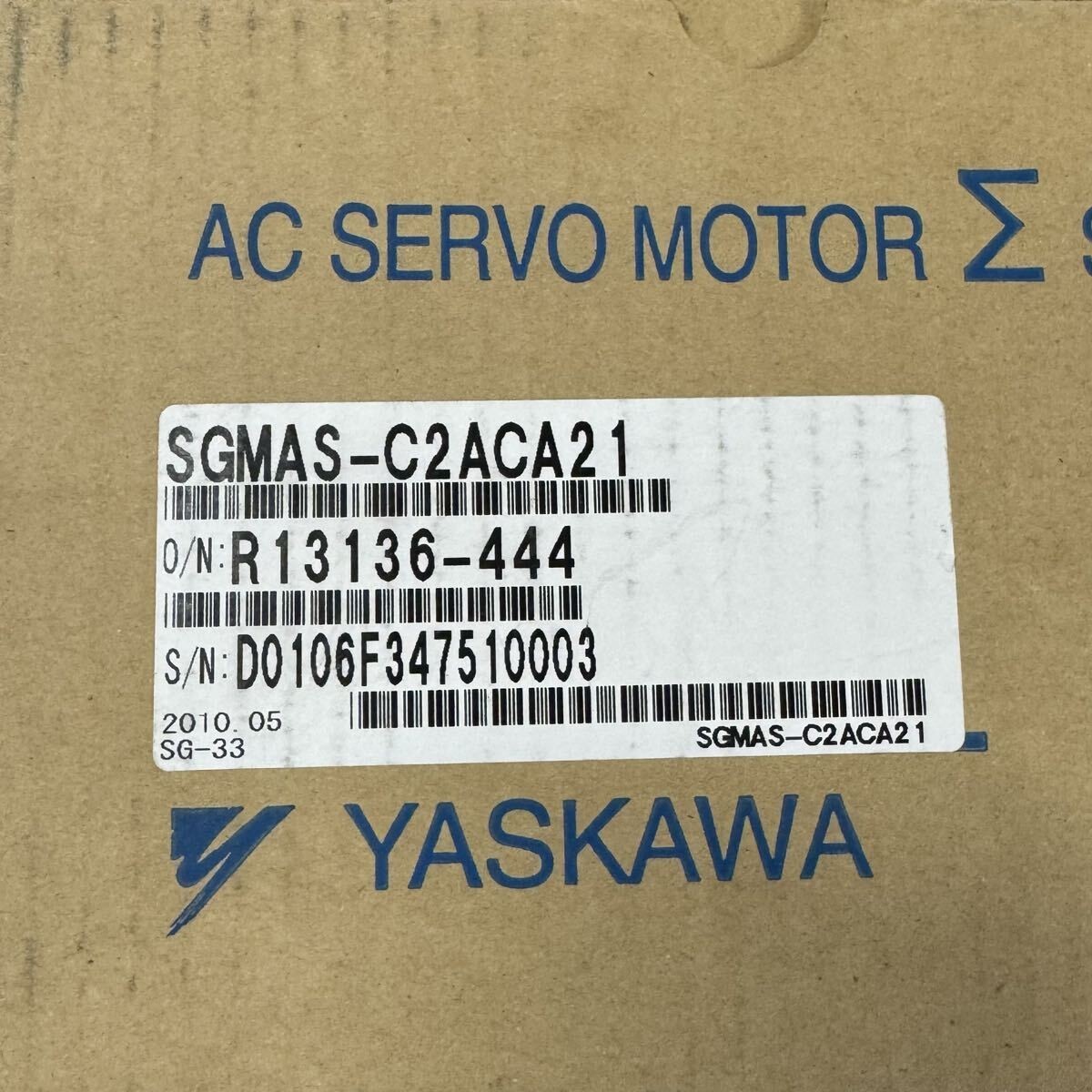 Yaskawa Electric SGMAS-C2ACA21 AC Servo Motor 150W Unused Japan Stock