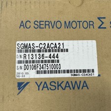 Yaskawa Electric SGMAS-C2ACA21 AC Servo Motor 150W Unused Japan Stock picture