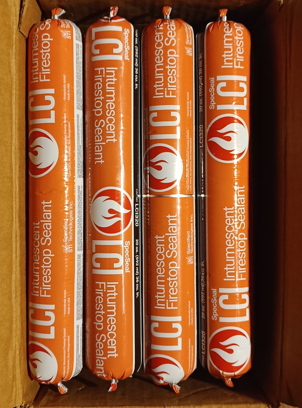 LCI320 Firestop Sealant Box of 8