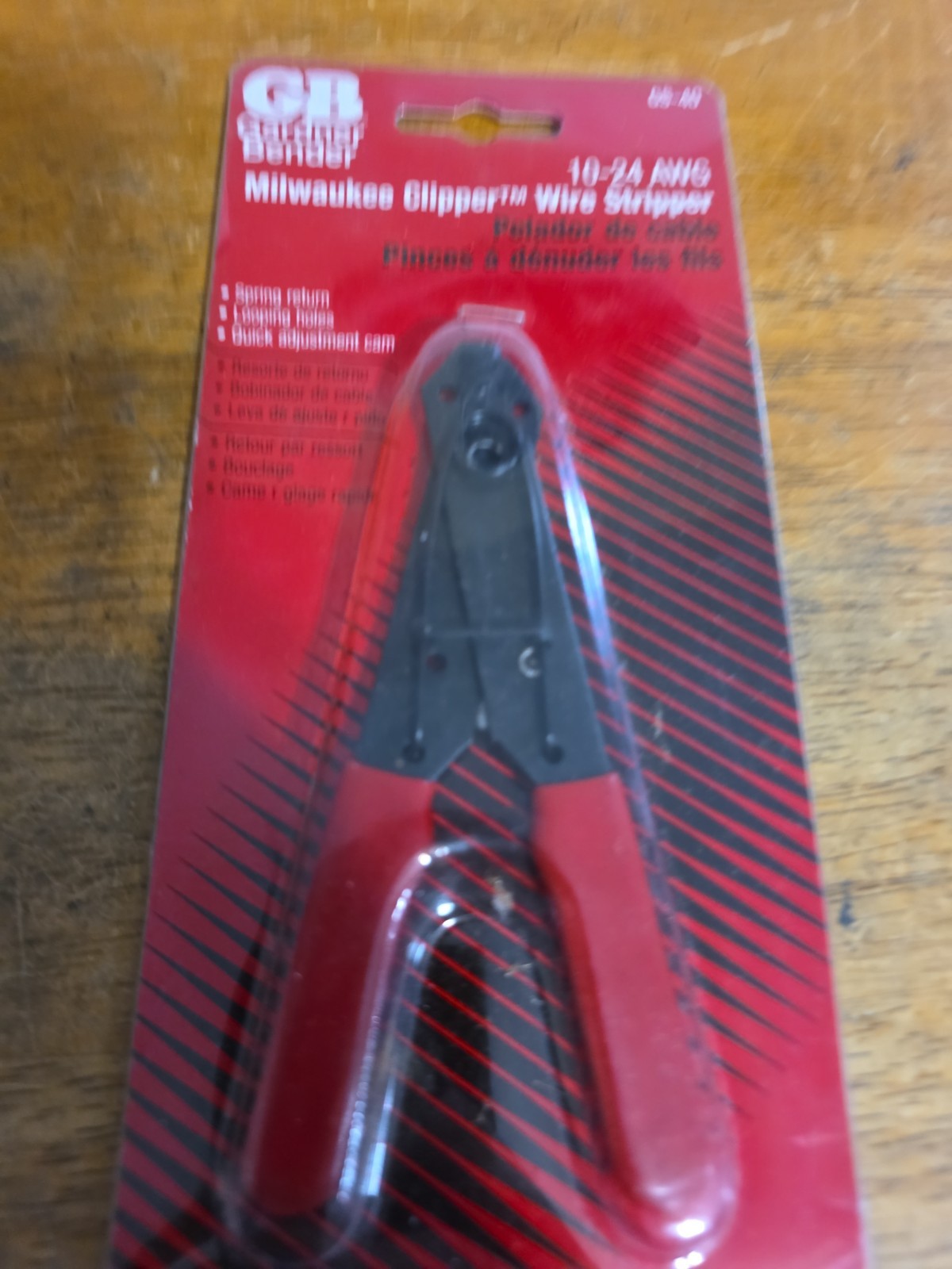 NOS GB GS-40 Wire Stripper & Crimper Tool 