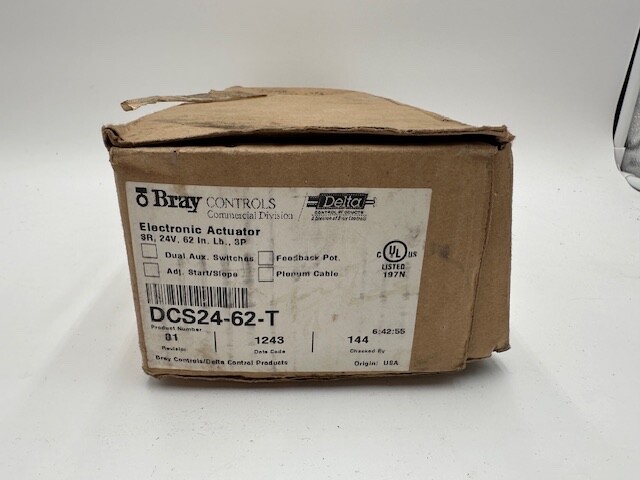 DCS24-62-T Bray 24V Electronic Actuator OEM DCS24-62-T - New Open Box