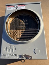 MILBANK U5934-XL-BLG 125A 4T RL MISC METER BOX Brand New picture