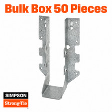 Simpson Strong-Tie 2 x 8 DBL SHEAR FACE MOUNT HANGER ZMAX LUS28Z Bulk 50 Pieces picture