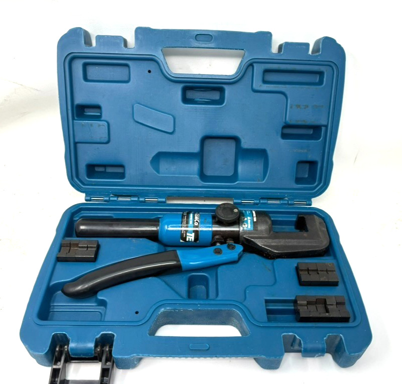 TE Temco Hydraulic Crimping Tool TH0006 5 Ton Lug Terminal Crimper