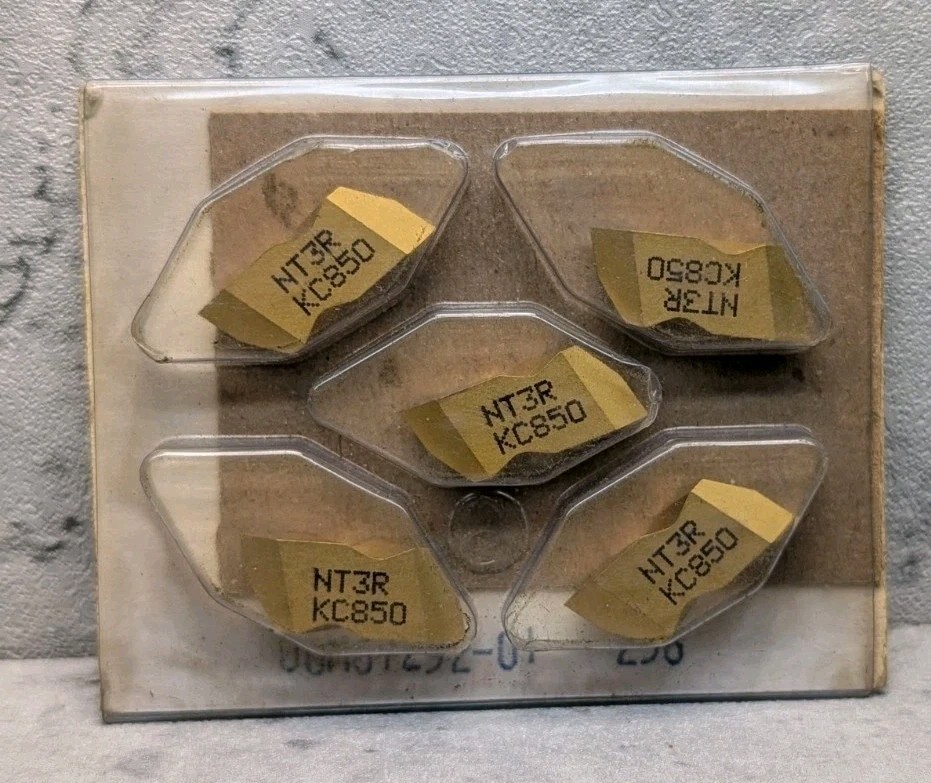 NOS Kennametal Top Notch Indexable Inserts NT3R KC850 Pack of 5
