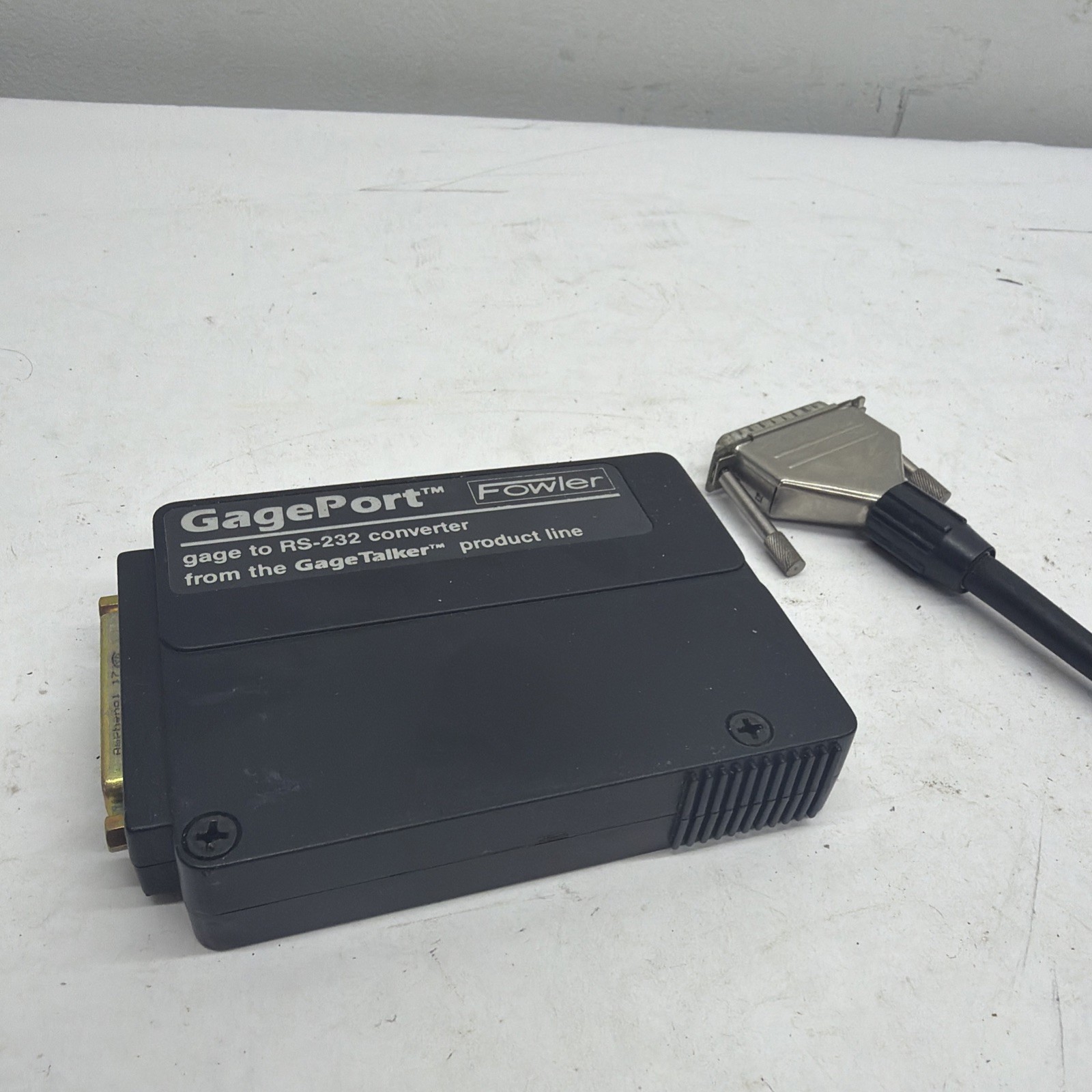 Fowler Gage Port Gage To Rs-232 Converter. Gage Talker. 54-375-222