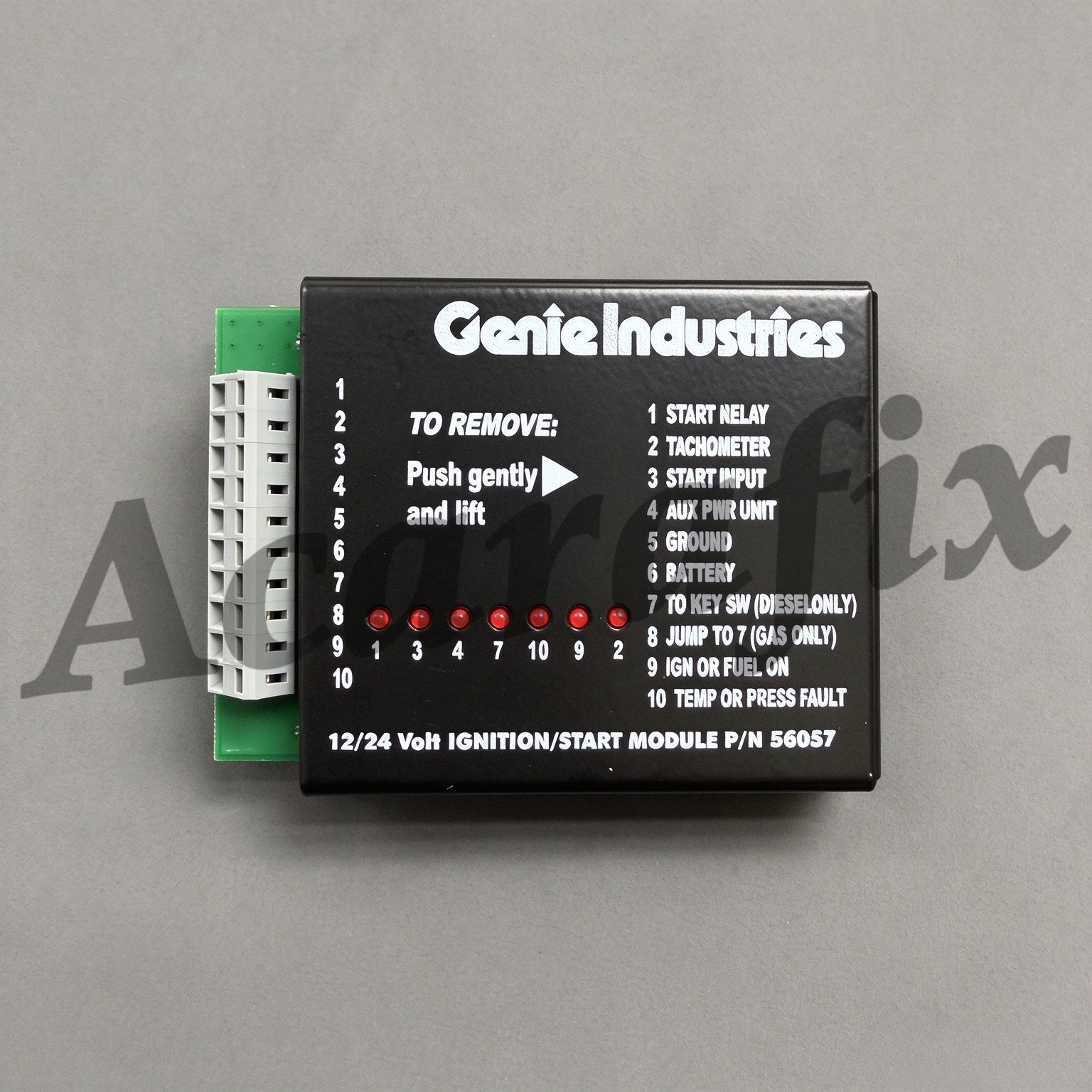 New 56057GT 12V/24V Ignition Start Module 56057 for Genie Lift S60 S-80 Z-34/22N New 56057GT 12V/24V Ignition Start Module 56057 for Genie Lift S60 S-80 Z-34/22N