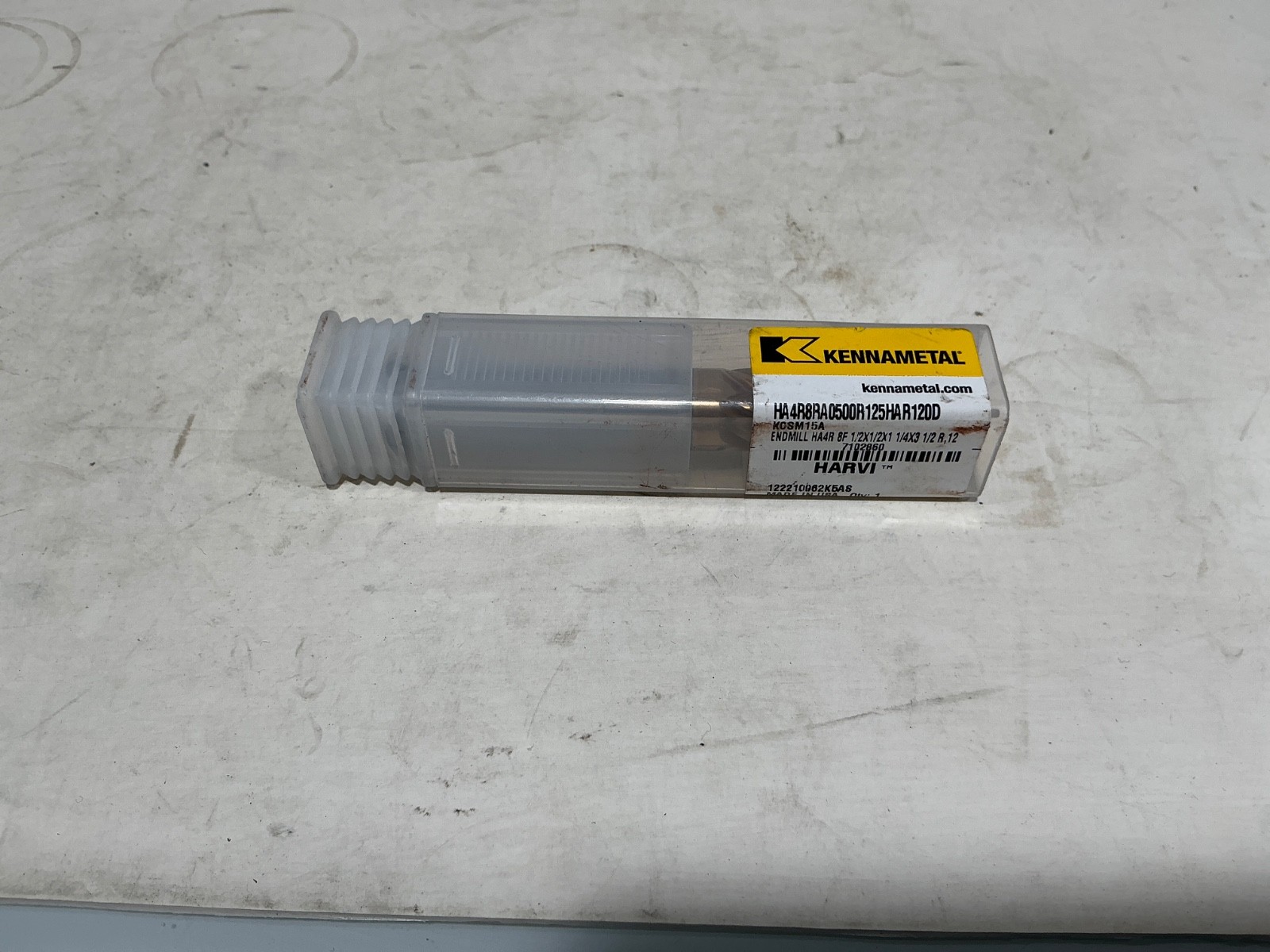 Kennametal KCSM15A End Mill  HA4R8RA0500R125HAR120D,  7102860