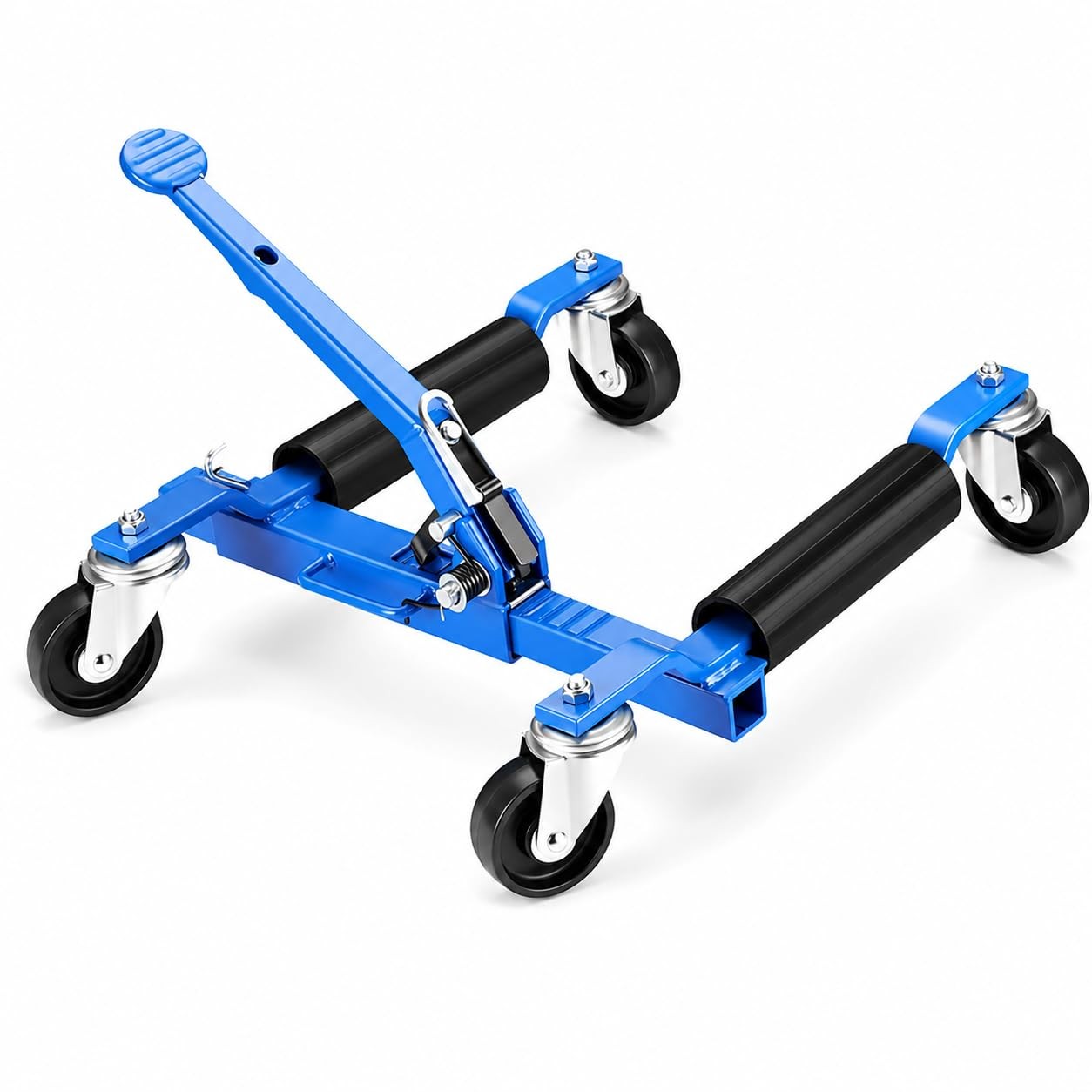 1pc/2pcs Car Wheel Dolly Jack, Mechanical Wheel Dolly with Ratcheting Foot Pedal