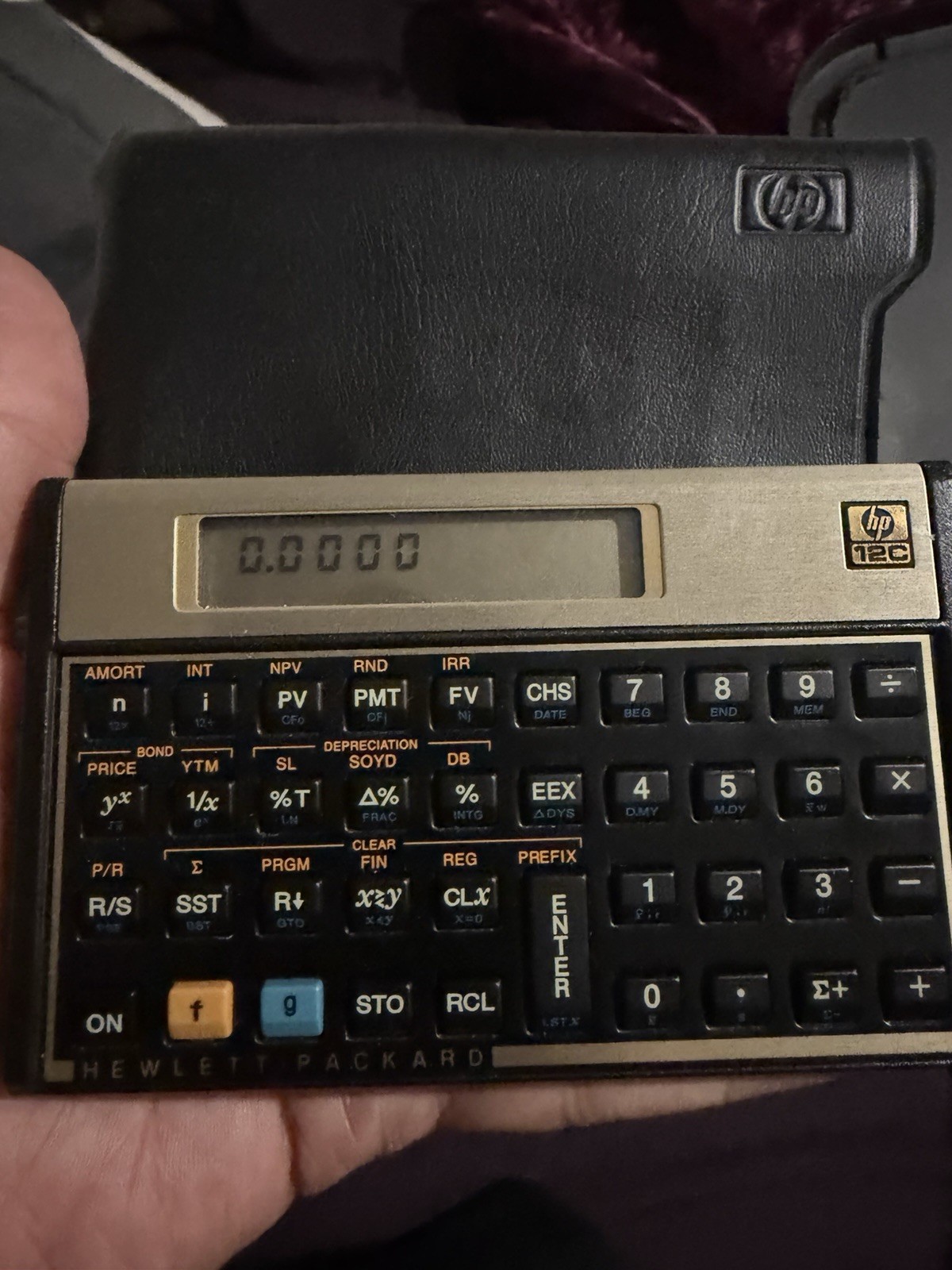 HP 12C Financial Calculator Tested Working 