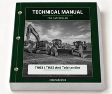 Technical Repair Manual fits Caterpillar TH63 TH82 And Telehandler picture