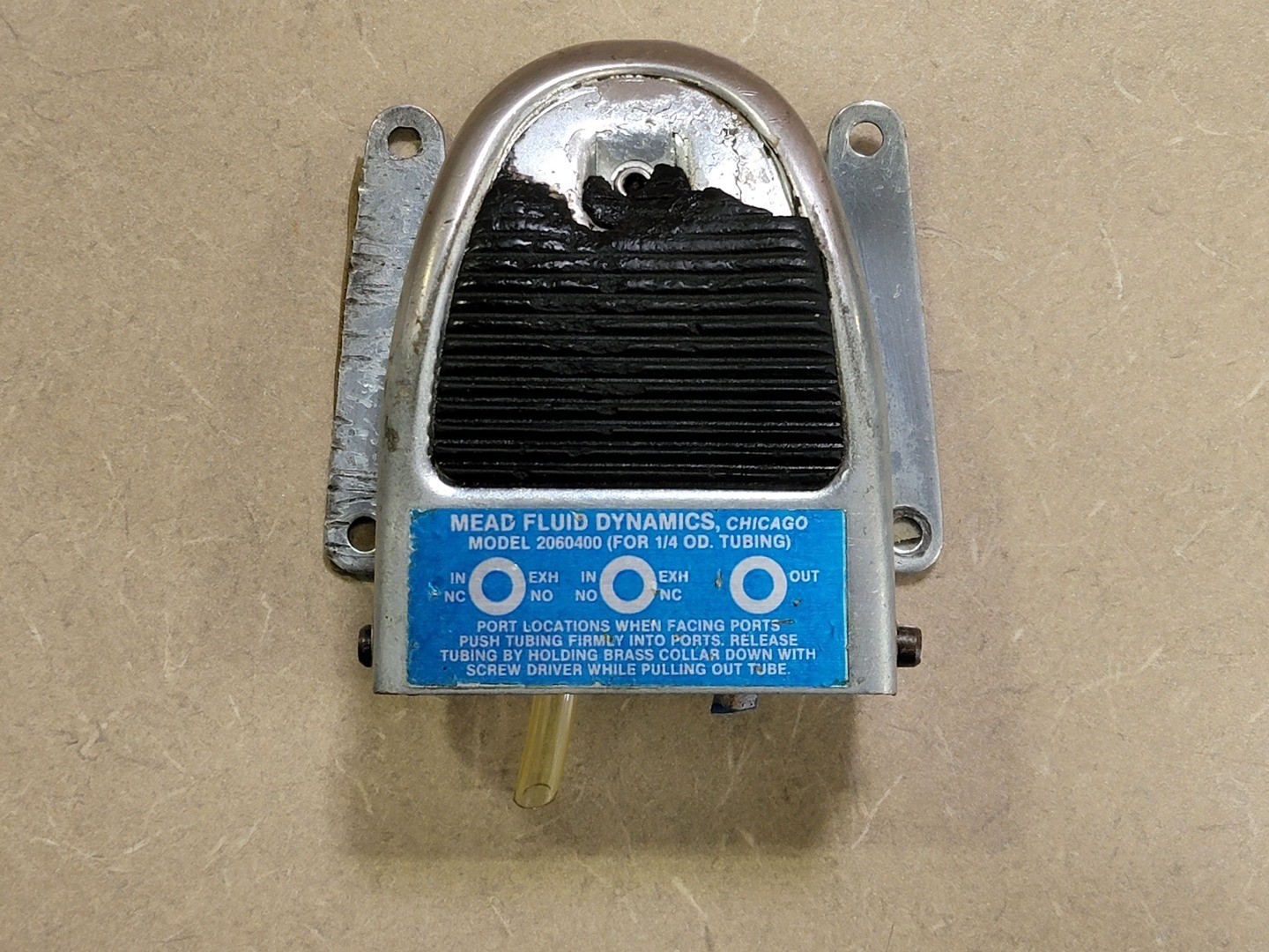 MEAD FLUID DYNAMICS 2060400 Foot Operated Pedal 1/4\