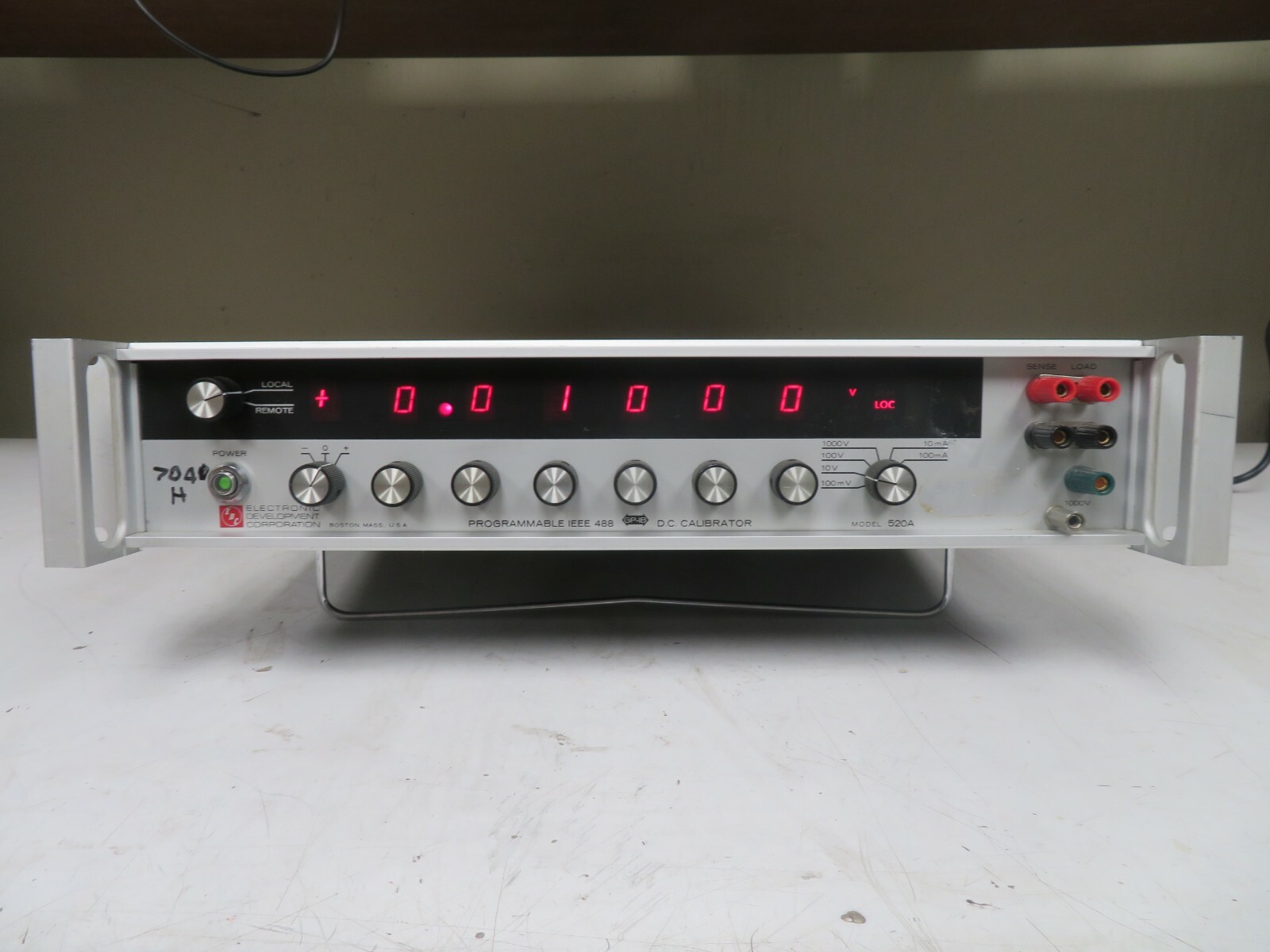 Electronic Development Corp. EDC 520A Programmabel IEEE 488 DC Calibrator - OV36
