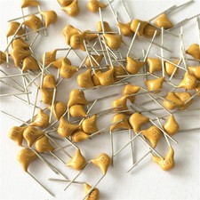 100pcs multlayer ceramic capacitor 100PF 0.1NF 50V 101 pitch = 5.08mm *qq picture