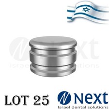 Lot x 25 Ball attachment abutment titanium metal cover cap housing picture