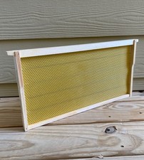 20 deep beehive frames with wax foundation by Bee & Comb picture