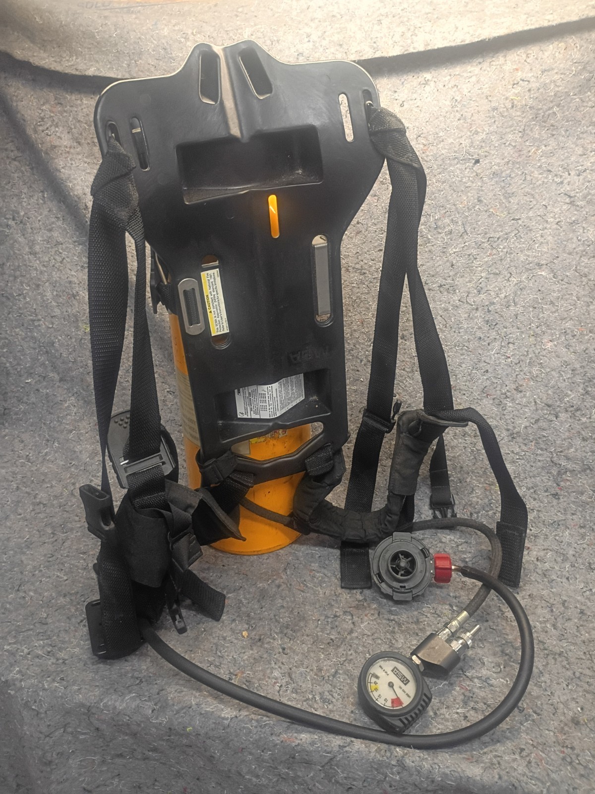 MSA AirHawk SCBA Self Contained Breathing Apparatus Rescue Fire Mining +++ 