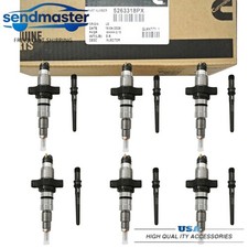 6pcs Fuel Injectors for 5263318 5263318PX Cummins 5.9L ISB 2003-2004 Dodge RAM picture
