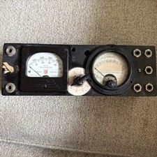 Vintage Weston 301 Triplett 327-T Electrical Tester Bakelite Case 10 1/4” picture
