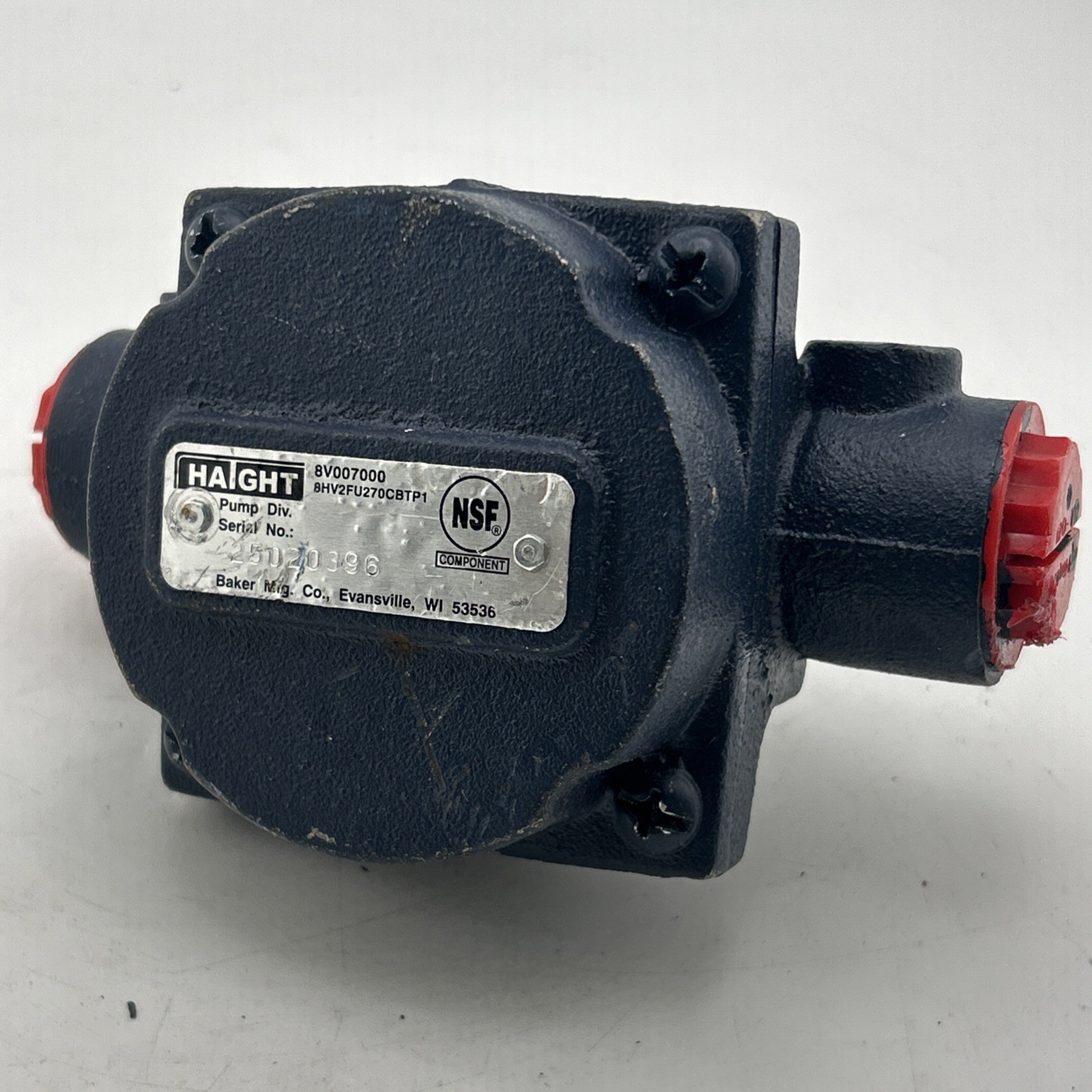 Haight 8HV2FU270CBTP1 8V007000 Filter Fryer Pump
