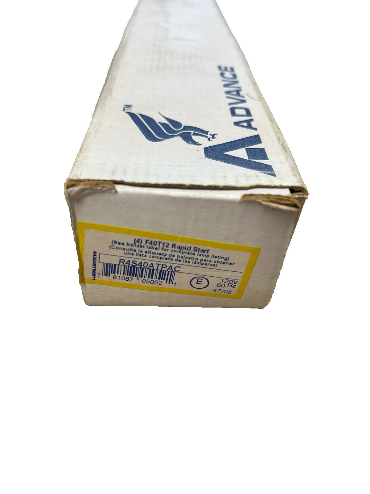 Advance Rapid Start Ballast R4S40ATPAC (4) F40T12 RAPID START (NEW IN BOX)