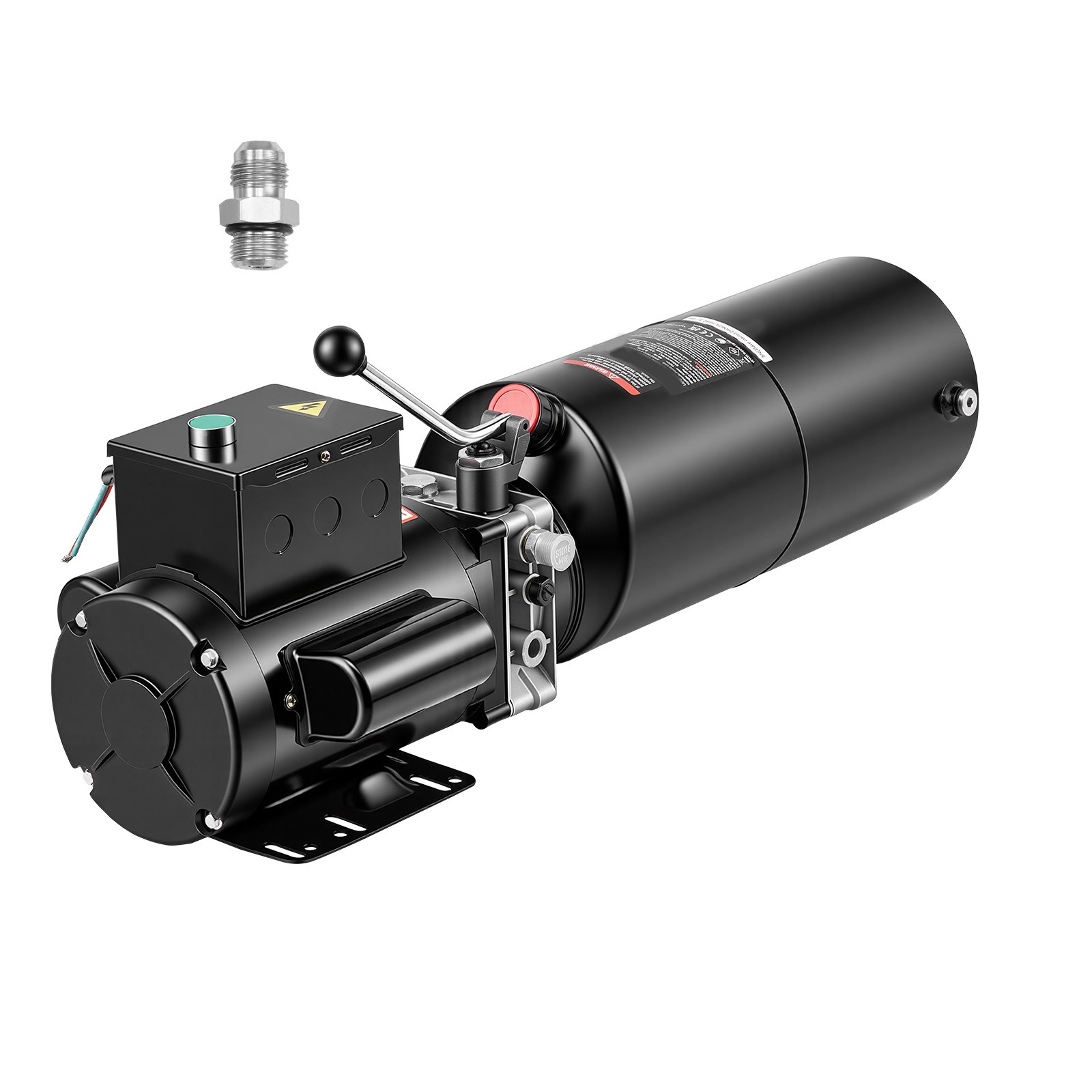 Uimoso 10 Quart Hydraulic Power Unit, 2.2KW 110V Single Acting Pump