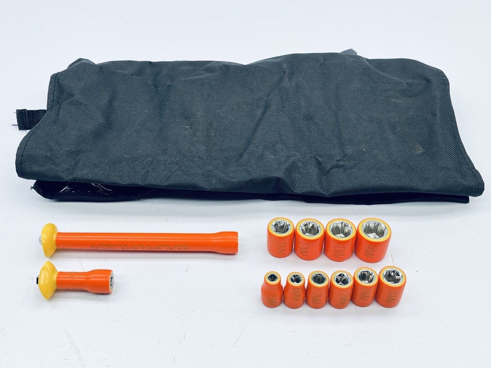 Cementex 12pc Insulated Socket Set 1/4 Cementex 12pc Insulated Socket Set 1/4