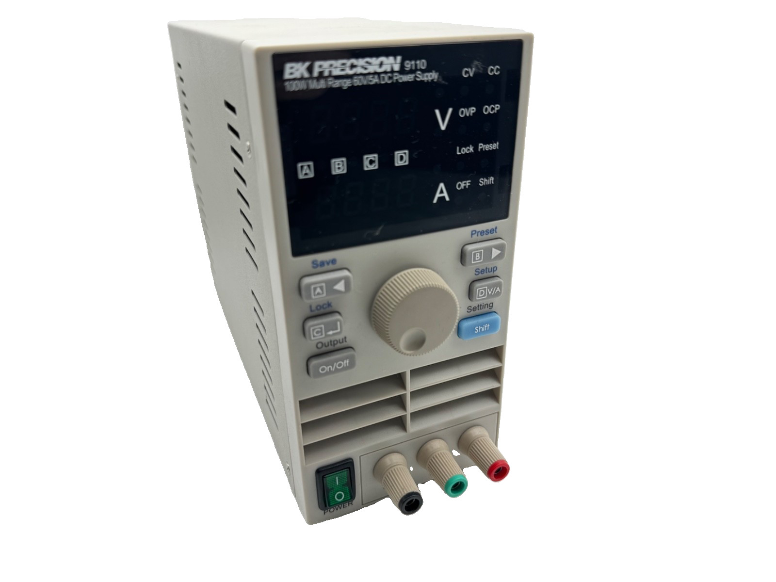 B&K Precision 9110 100W Multi-Range DC Power Supply 0- 60V 0- 5A NICE
