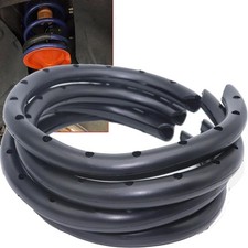 4PCS Universal Coil Spring Silencer Insulator Rubber Sleeve Front Rear Lower Sus picture