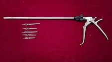 New Laparoscopic Bulldog Clamp Applicator 10mm With 6Clips picture