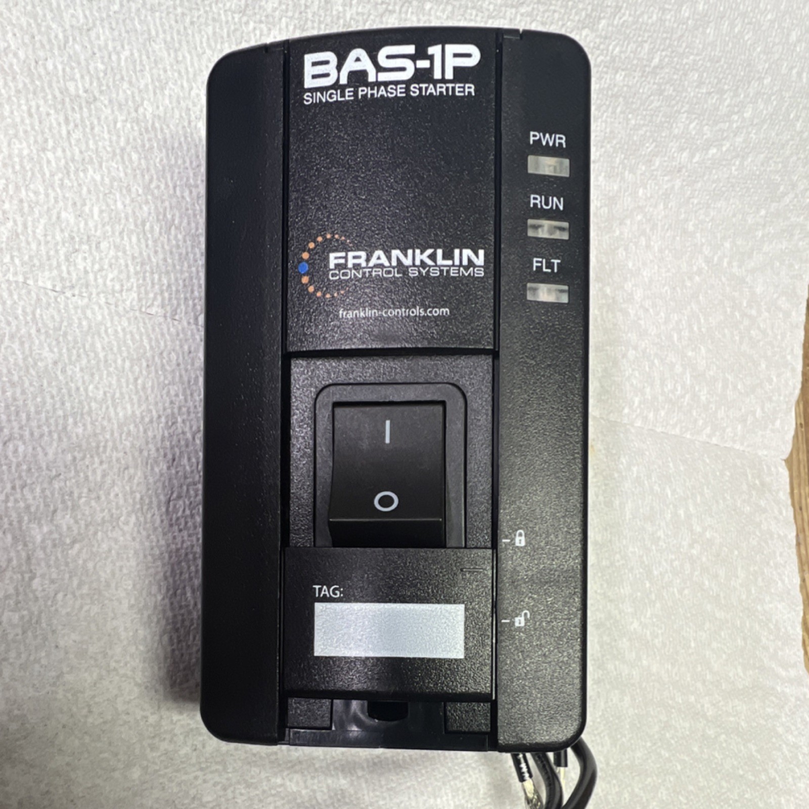 Franklin Control Systems BAS-1P Single Phase Starter Manual Motor Controller