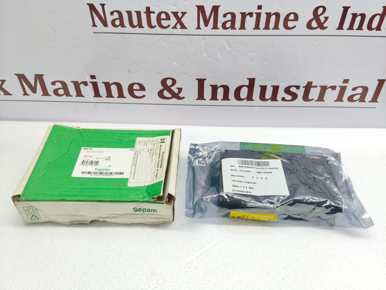 Schneider Electric MES120 59715 Sepam I/O Module France Made 14 Inputs +6 Output
