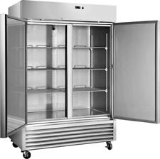 Fricool 54” Two-solid door Commercial Reach-in refrigerator NEW picture
