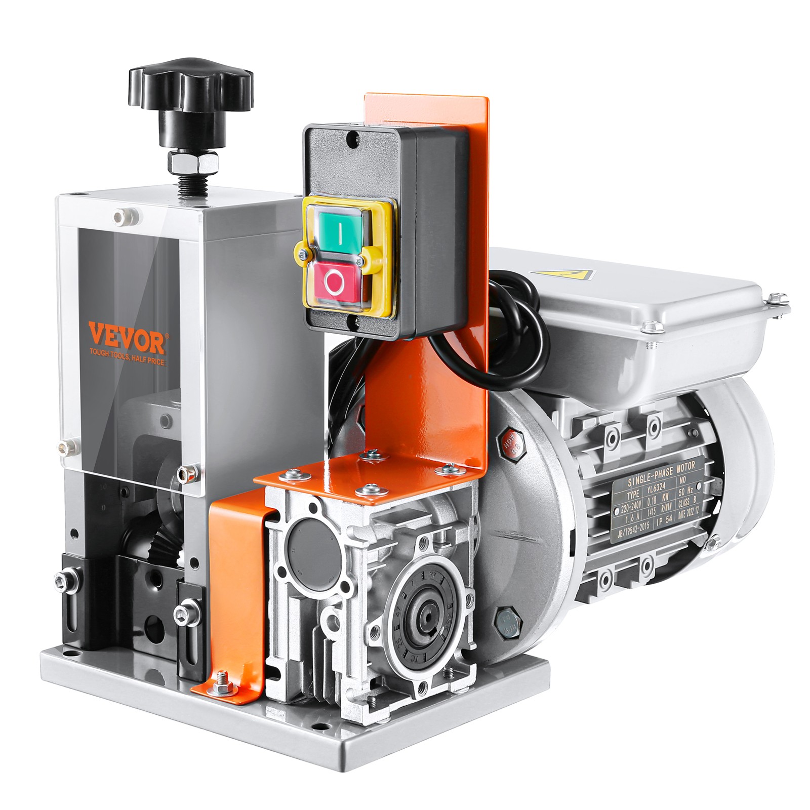 VEVOR Electric Wire Stripping Machine Copper Cable Stripper 0.06''-1.18'' Visual