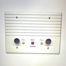 TekTone IR320B Nurse Call Dual Bed. Patient Station Wall Panel Call/Reset picture