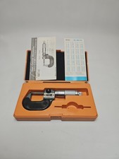 Mitutoyo 193-211 Mechanical Digit Outside Micrometer 0-1