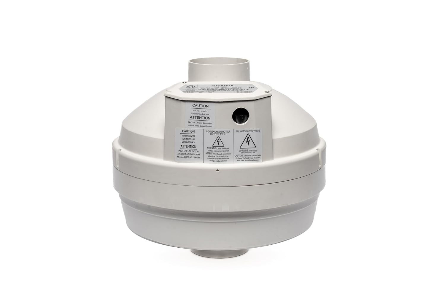 Festa AMG Eagle Radon Fan - Quiet and Energy Efficient 241 CFM