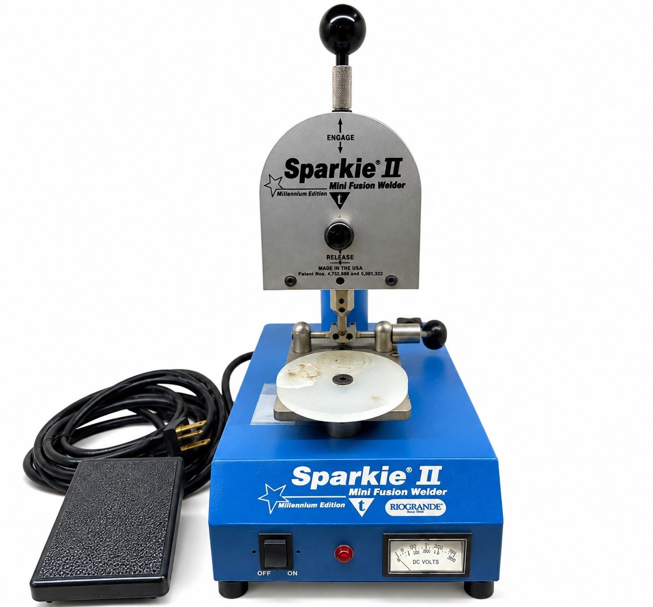 Rio Grande Sparkie II Mini Fusion Welder Millennium Edition Tested w/ Pedal