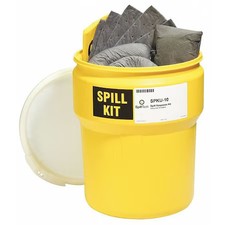 Spilltech Spku-10 Spill Kit, 10 Gallon Volume Absorbed Per Kit, 10 Gallon picture