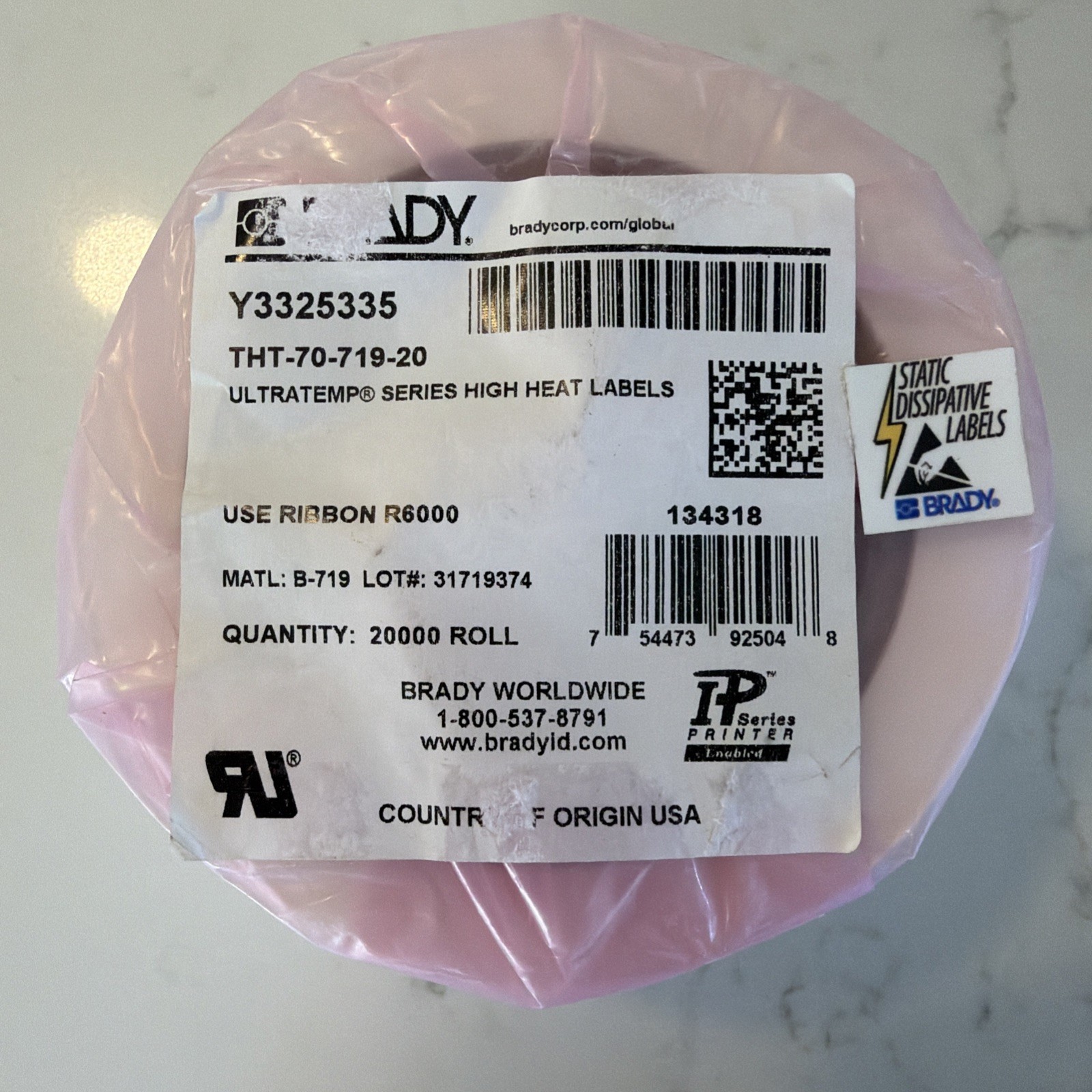 Brady - THT-70-719-20 - ESD-Safe Ultra-Thin Matte 1 mil Polyimide Circuit Board
