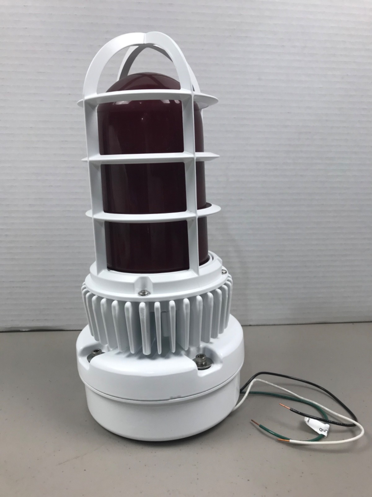 NEW Spectrum Lighting Intertek 9700435 industrial red warning alarm light 