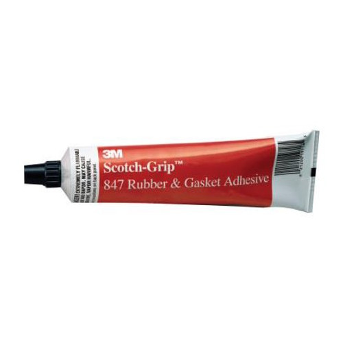 3M 847 Brown Nitrile High Performance Rubber and Gasket Adhesive, 5 Ounce