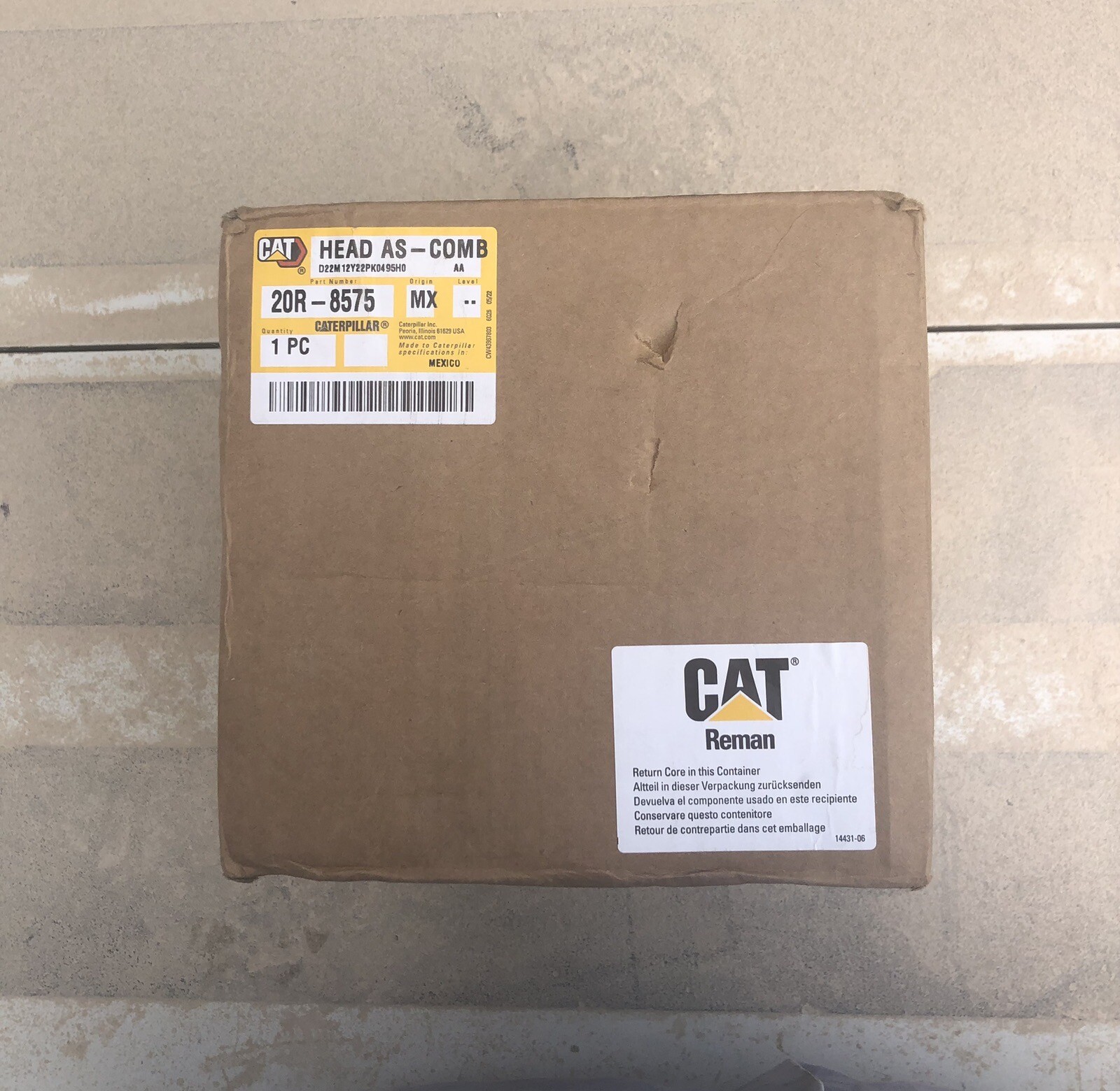 Caterpillar 20r-8575 Ard Head