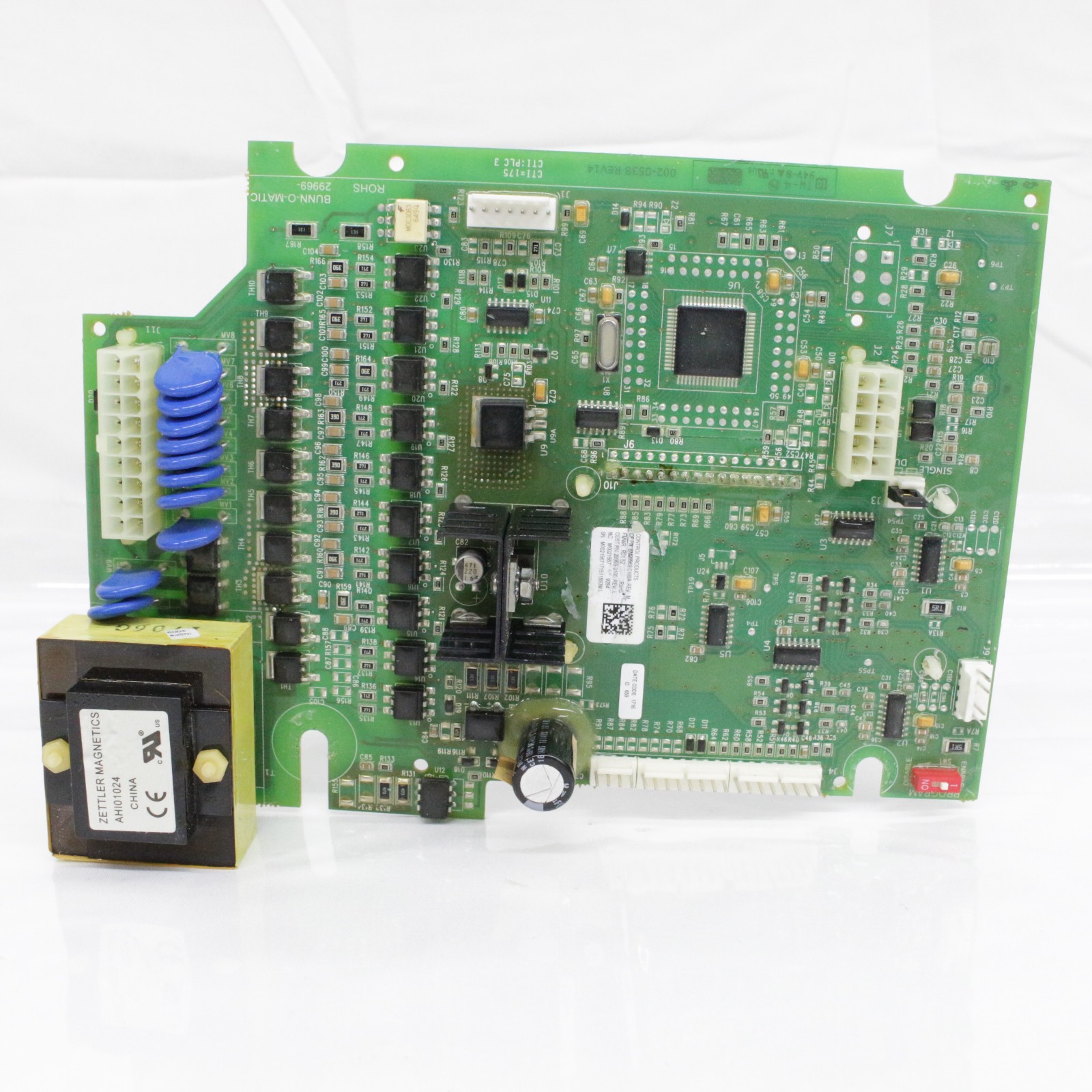 Genuin Bunn Dual TF DBC 120V/208V Main Board 29969.0100 OEM Genuin Bunn Dual TF DBC 120V/208V Main Board 29969.0100 OEM