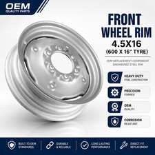 4.5 x 16 Front Wheel Rim 1077283M91 885741M3 Fits Massey Ferguson picture