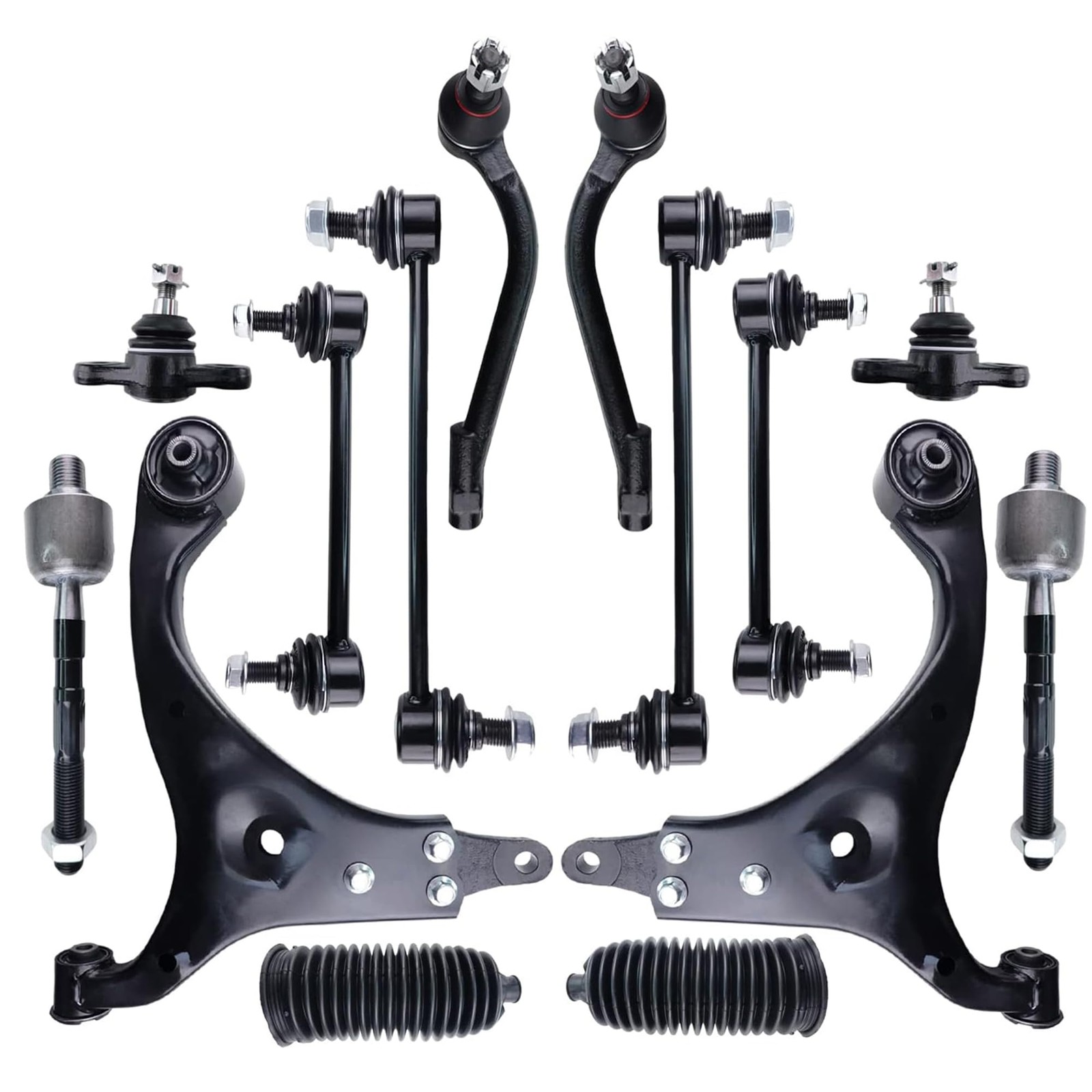 14 PCS Front Suspension Kit For Hyundai Elantra 2007-2012
